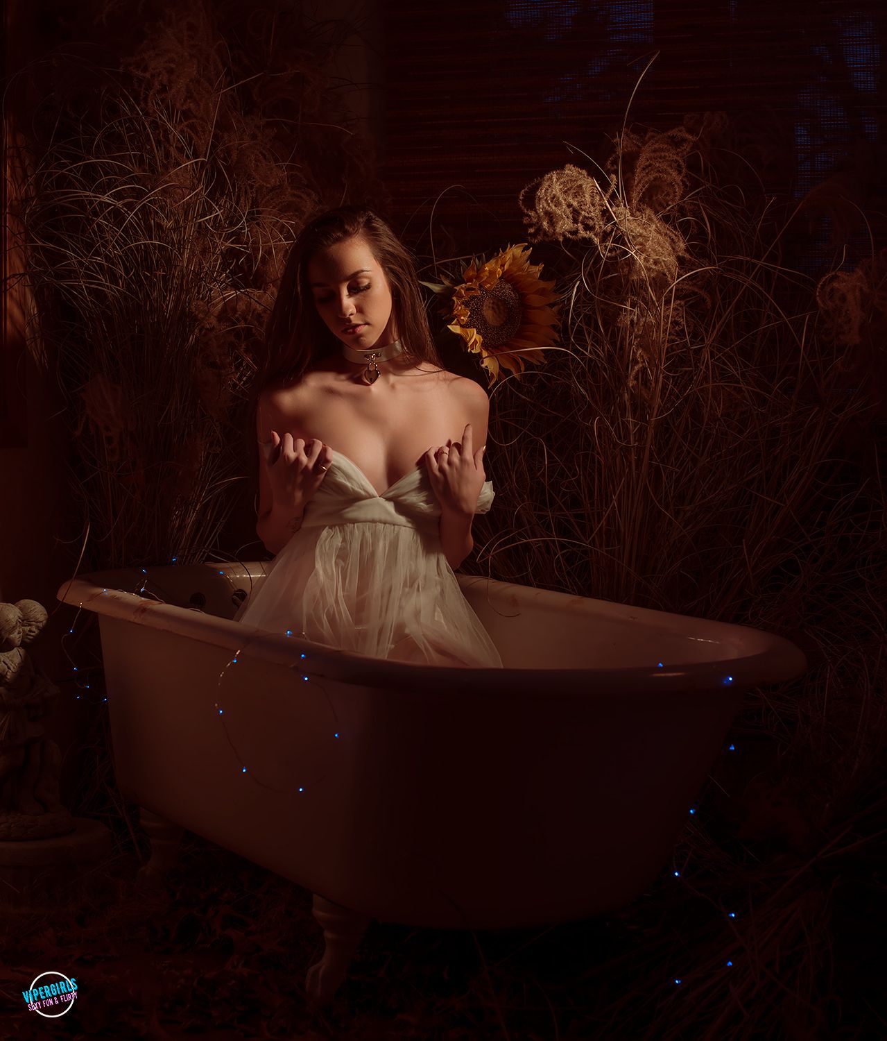#ViperGirls ilovevipergirls.com,ViperGirl Haley. MotherNature Series. Nude,Topless, Pretty Dress Boudoir,Claw Foot bathtub, ViperGirls, V#IloveViperGirls  #ILVG